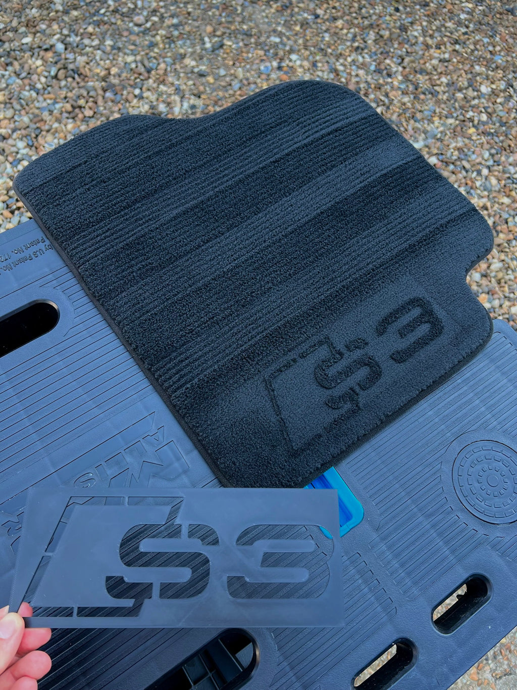 S3 Car Mat Stencil