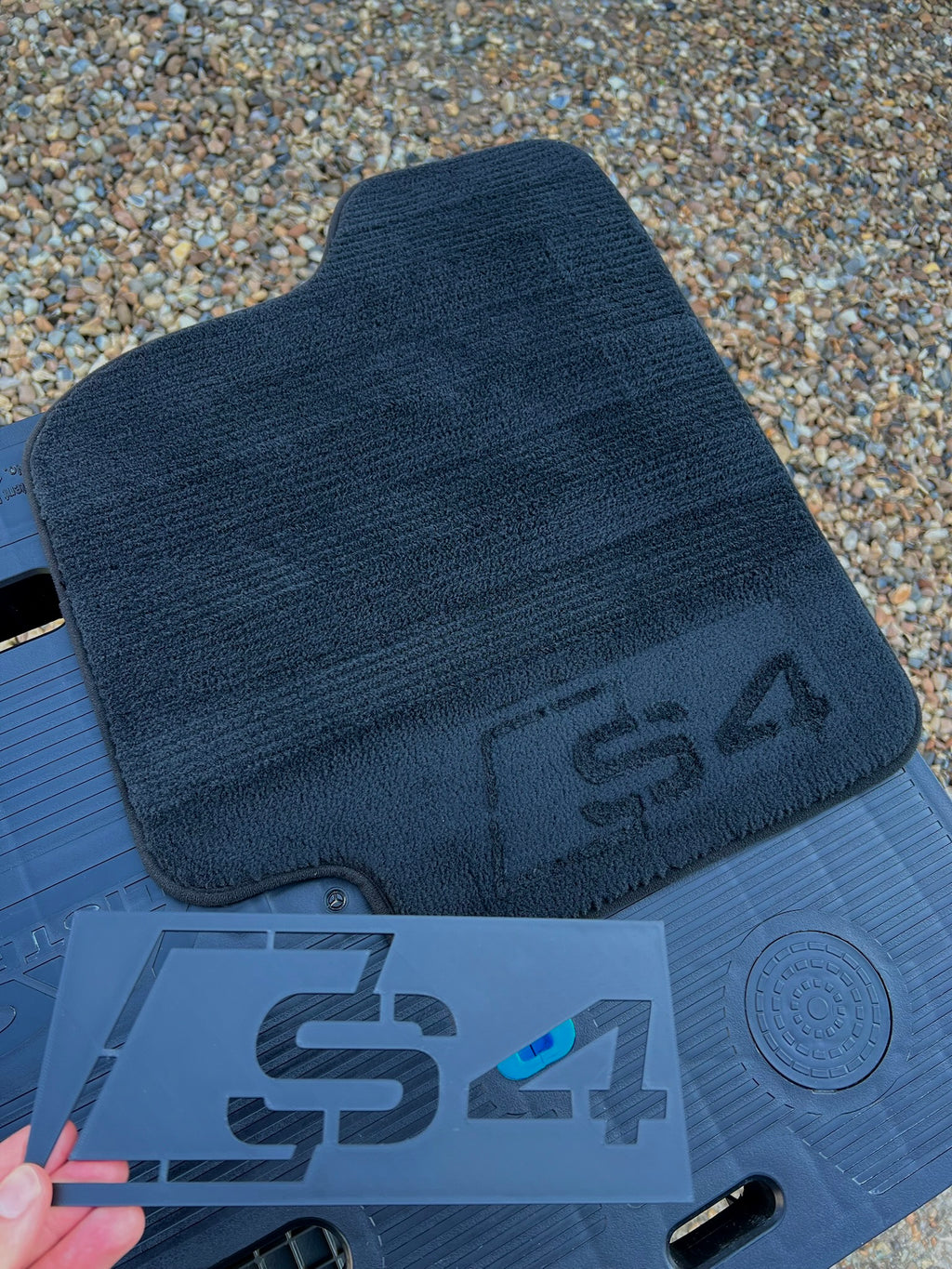 S4 Car Mat Stencil
