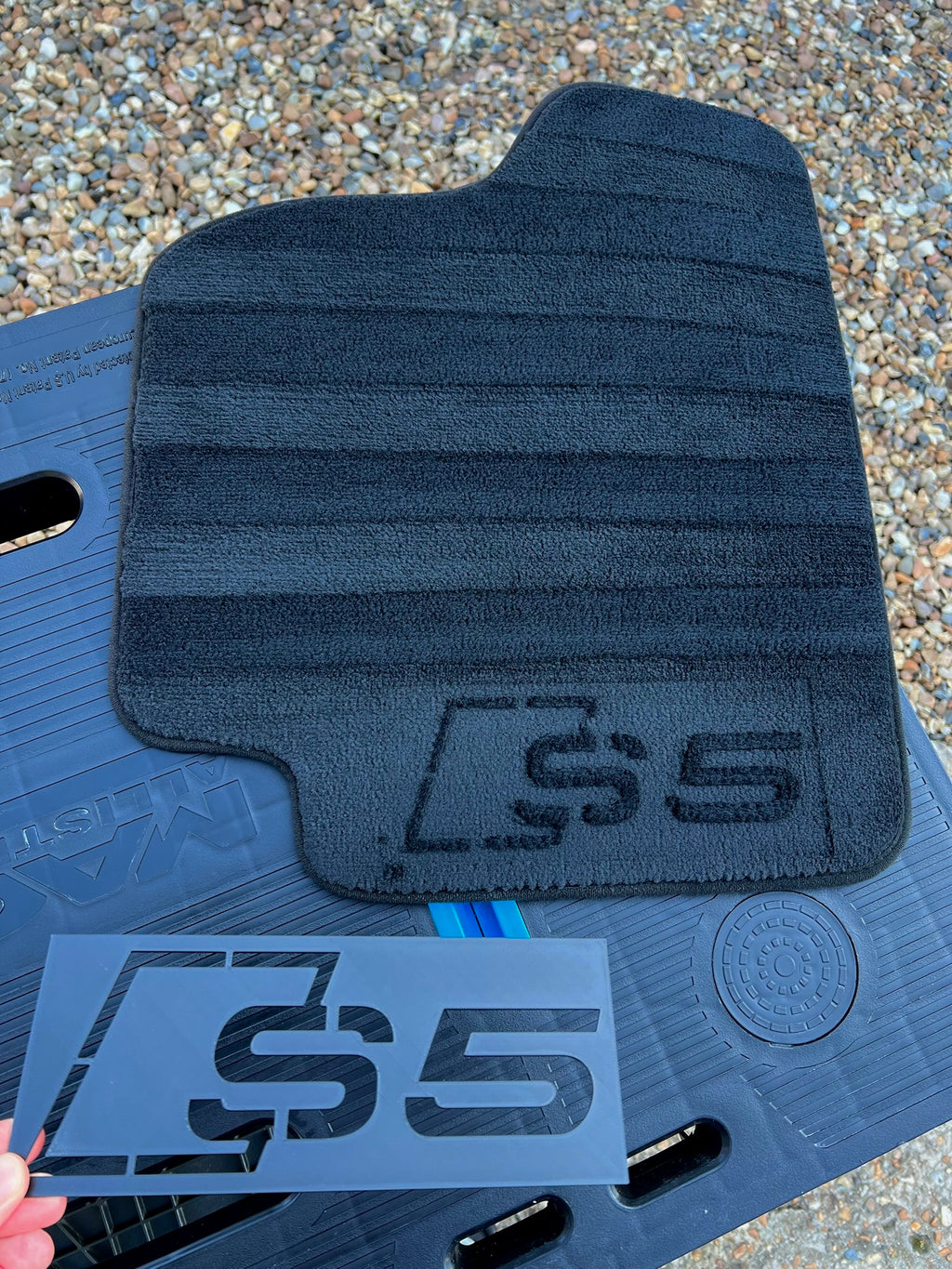 S5 Car Mat Stencil