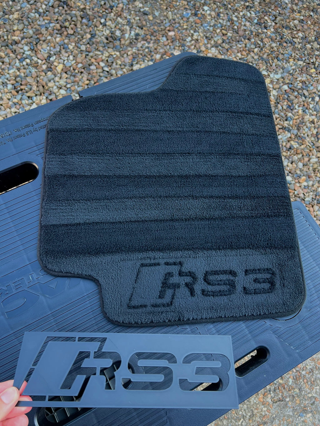 RS3 Car Mat Stencil
