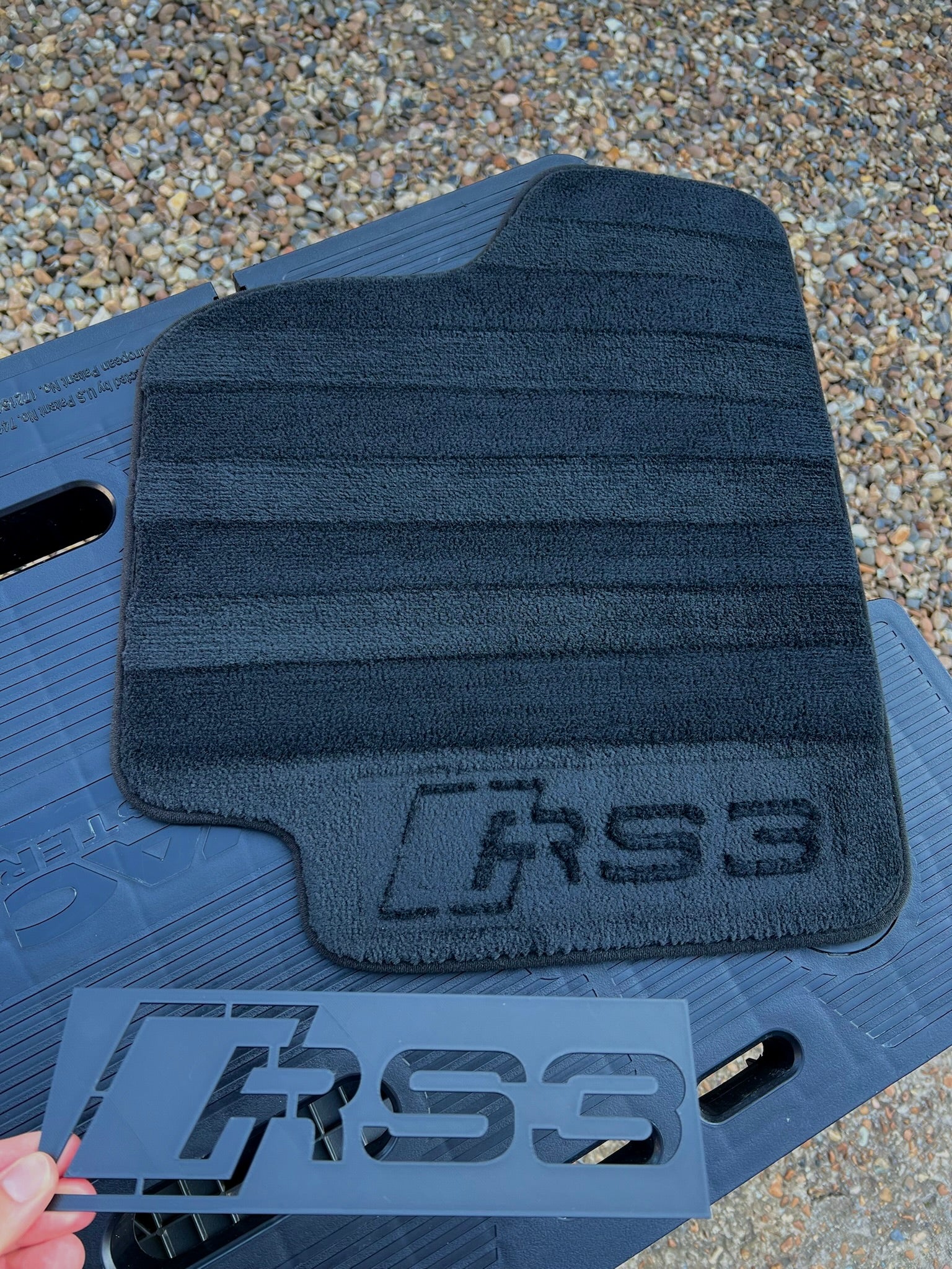 RS3 Car Mat Stencil