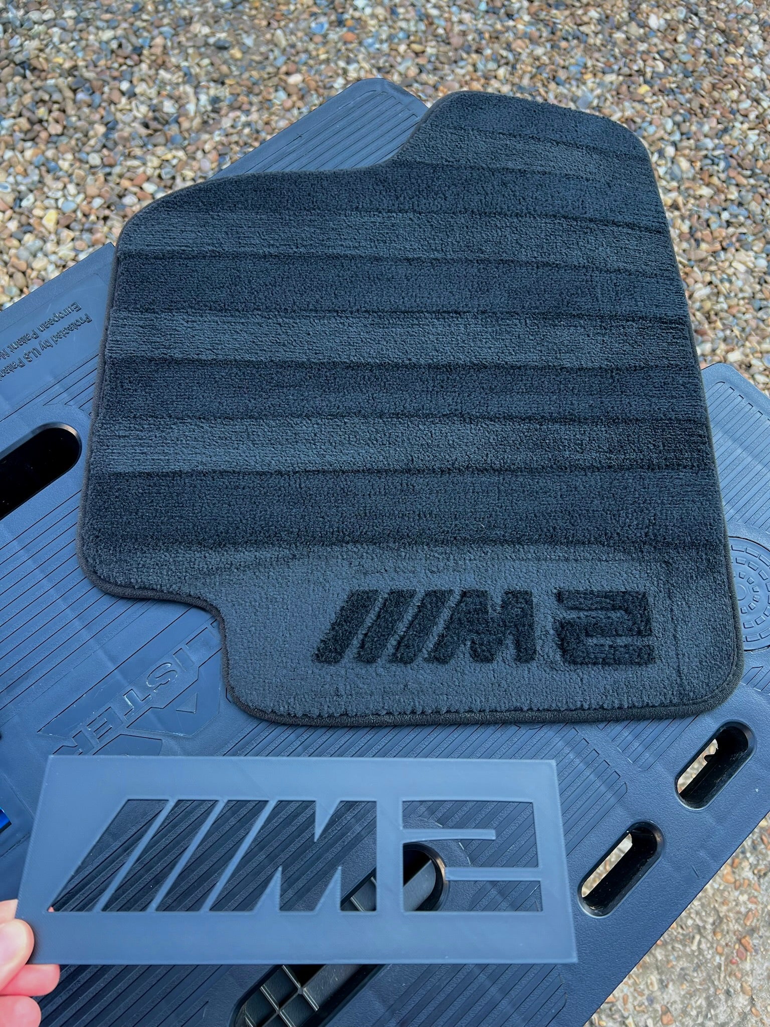 M2 Car Mat Stencil