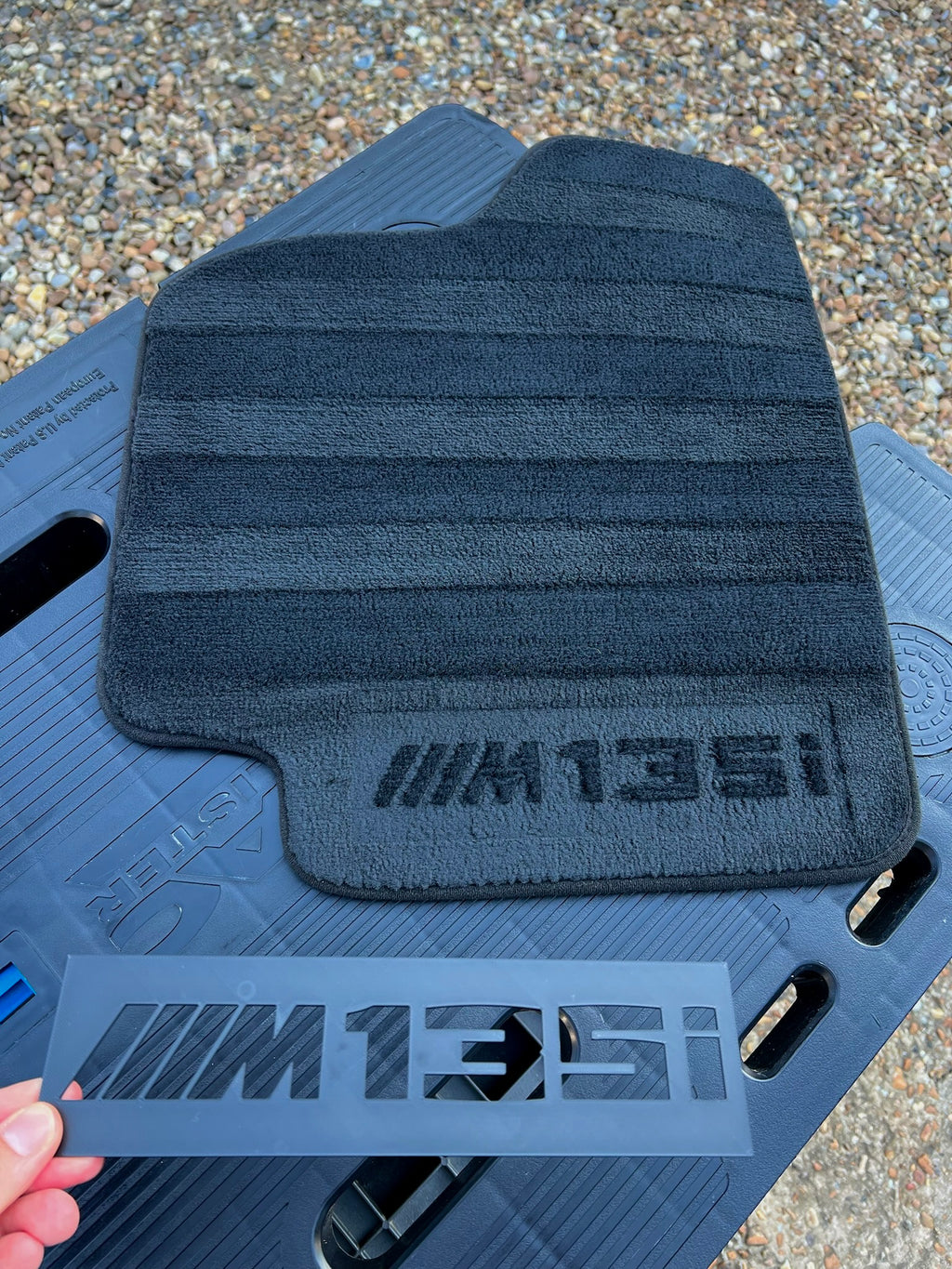 M135i Car Mat Stencil
