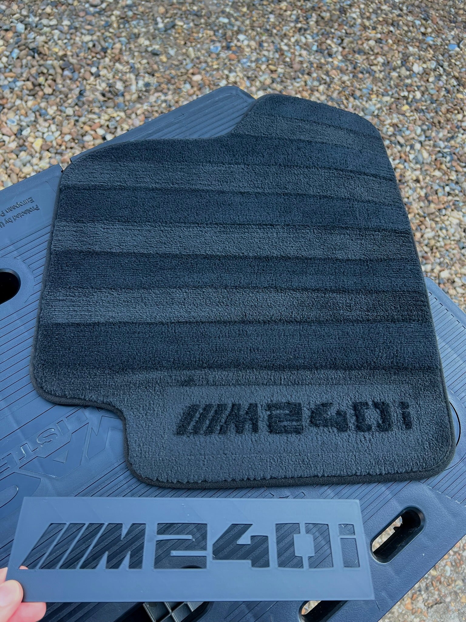 M240i Car Mat Stencil