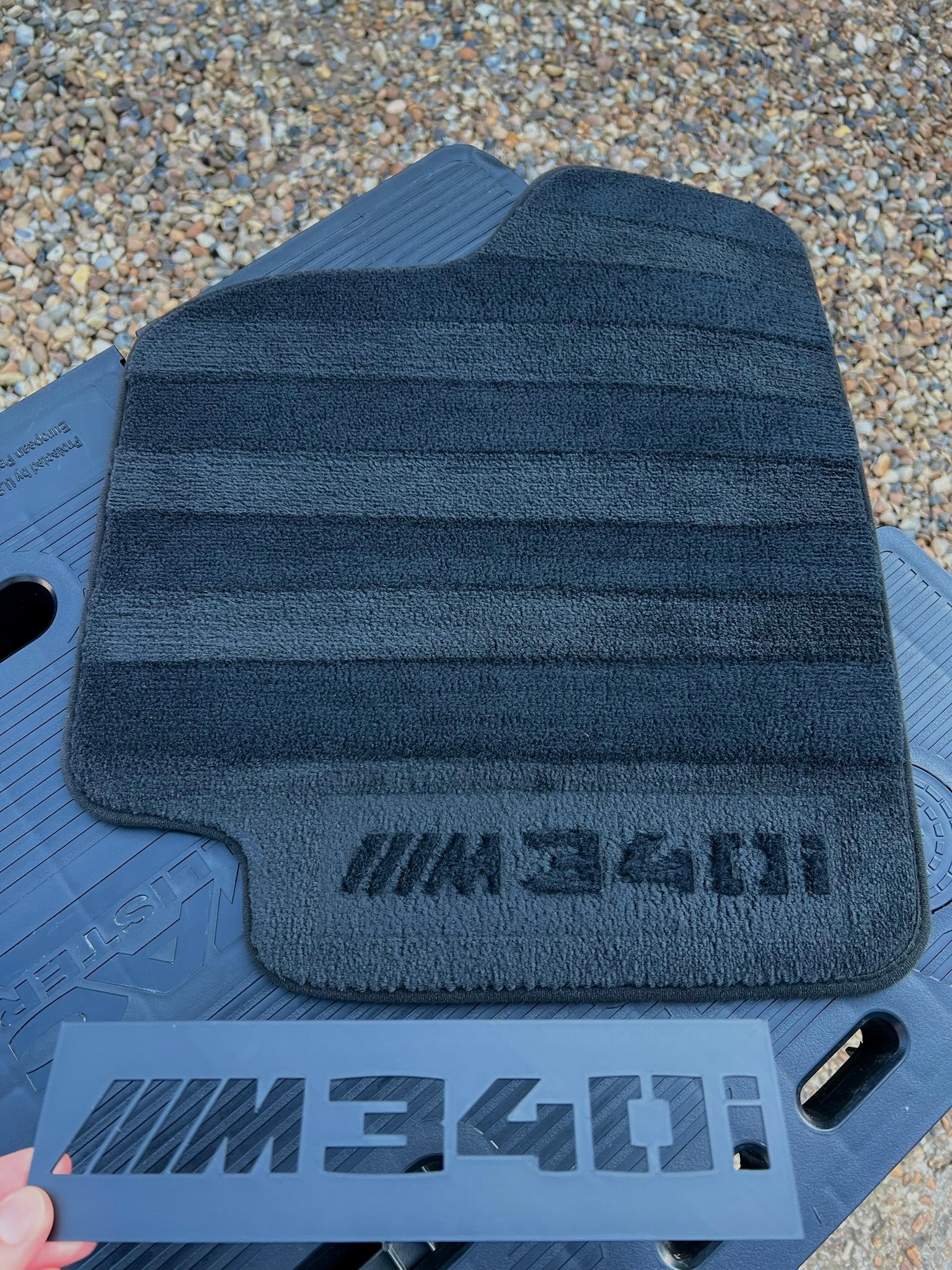 M340i Car Mat Stencil