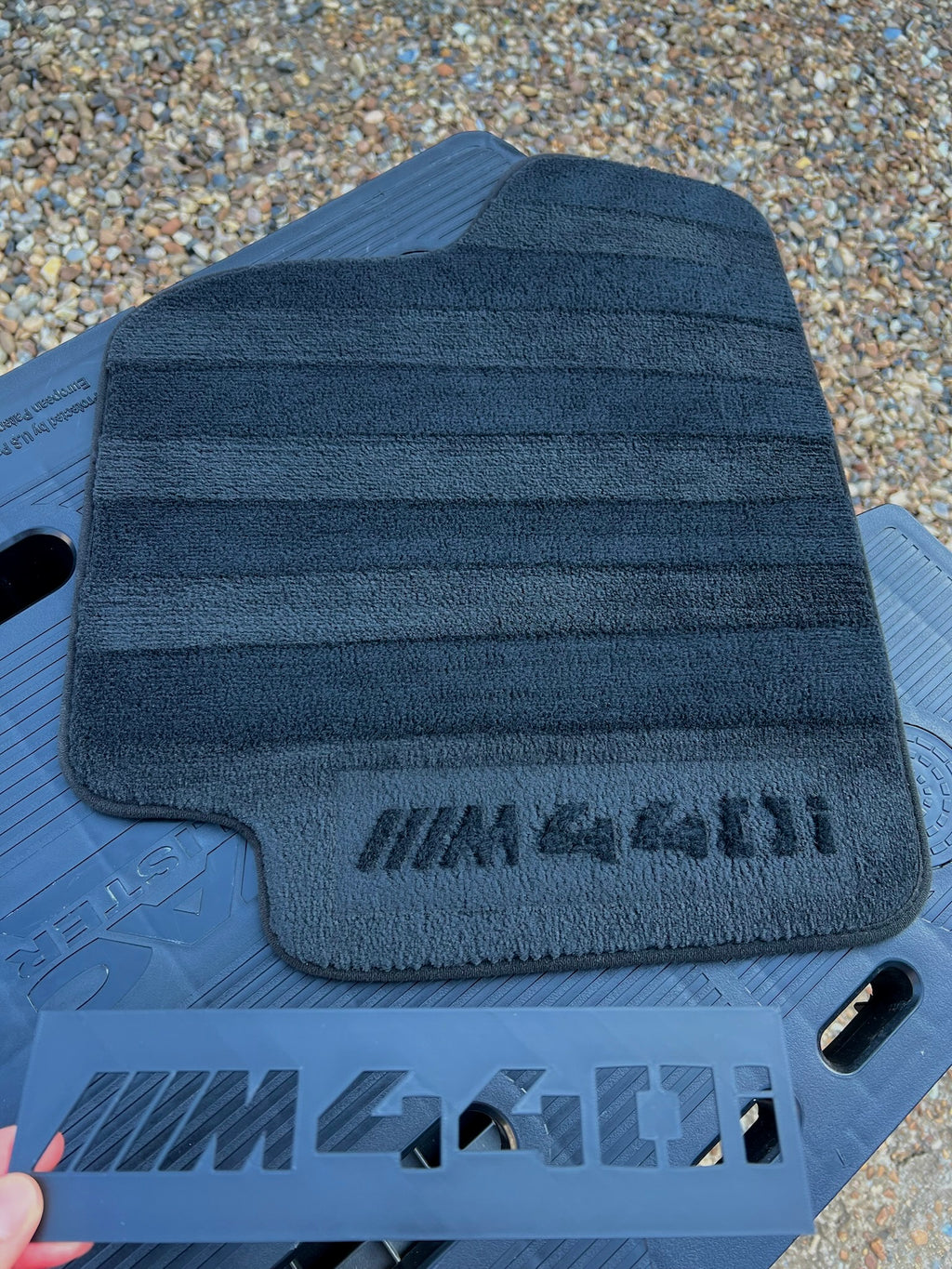 M440i Car Mat Stencil