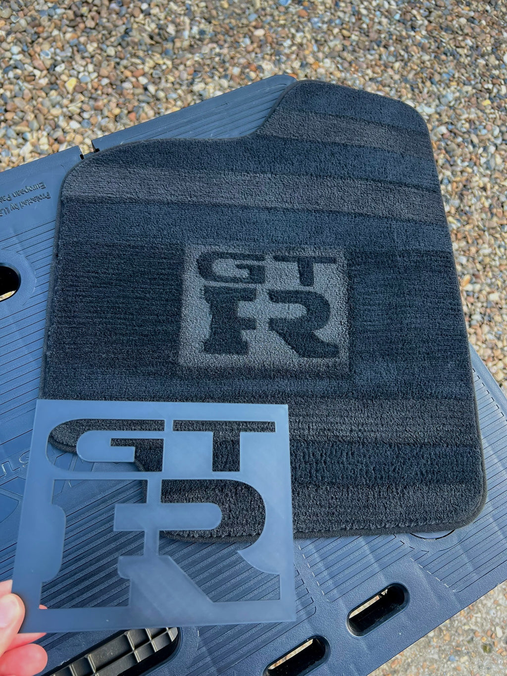 GTR Car Mat Stencil
