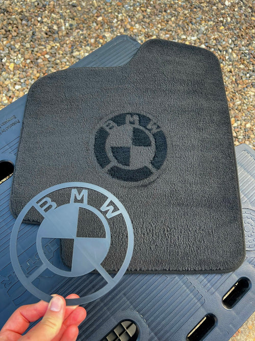 BMW Car Mat Stencil