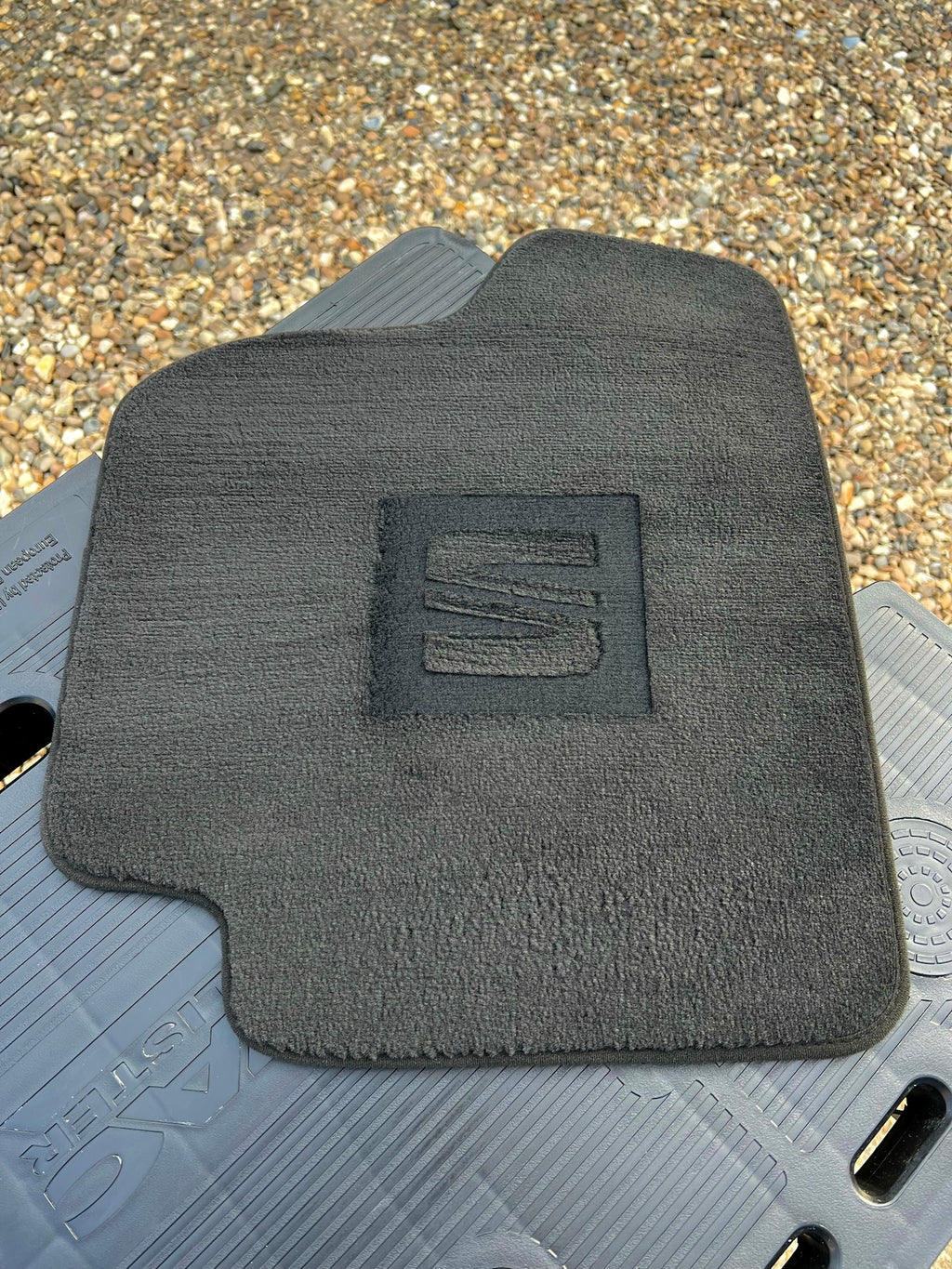 Seat Car Mat Stencil